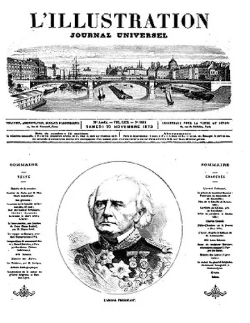 L'Illustration, No. 1604, 22 novembre 1873 de Various, couverture du livre