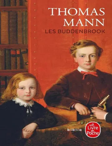 Les Buddenbrook de Thomas Mann, couverture du livre