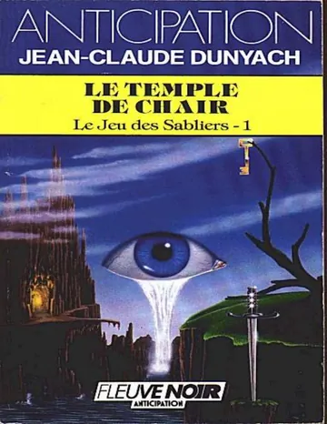 Le temple de chair de Jean-Claude Dunyach, couverture du livre