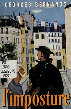 L'imposture de Georges Bernanos, couverture du livre