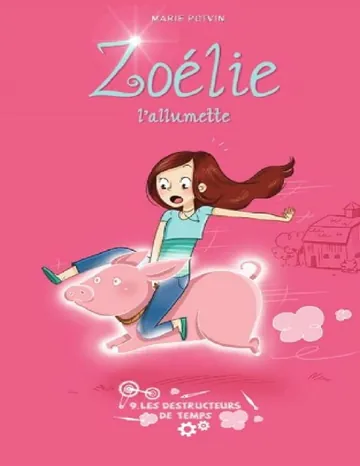 Les destructeurs de temps de Marie Potvin, couverture du livre