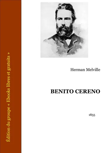 Benito Cereno d’Herman Melville, couverture du livre
