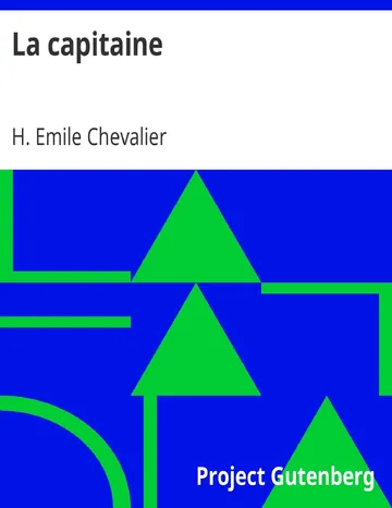 La capitaine d’H. Emile Chevalier, couverture du livre