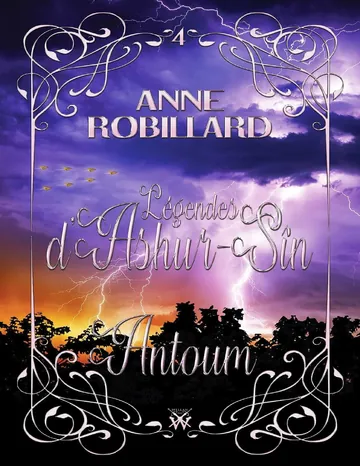 Antoum d’Anne Robillard, couverture du livre