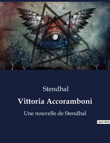 Vittoria Accoramboni de Stendhal, couverture du livre