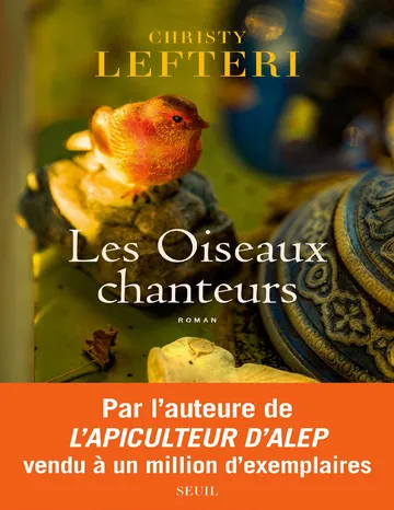 Les Oiseaux chanteurs de Christy Lefteri, couverture du livre
