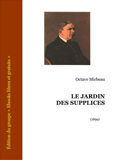 Le jardin des supplices d’Octave Mirbeau, couverture du livre