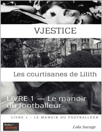 Le manoir du footballeur de Lola Savage, couverture du livre
