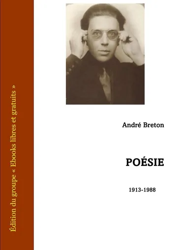 Poésie d’André Breton, couverture du livre