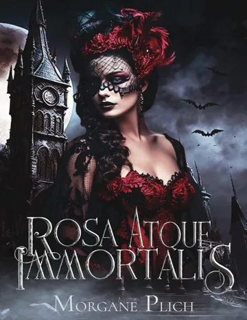 Rosa Atque Immortalis (French Edition) de Morgane Plich, couverture du livre
