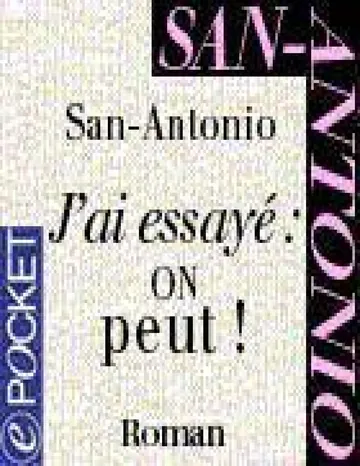 J'ai essayé : on peut ! de Frédéric Dard, couverture du livre