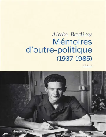 Mémoires d'outre-politique d’Alain Badiou, couverture du livre