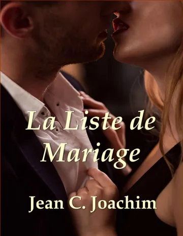 La Liste de Mariage de Jean C. Joachim, couverture du livre