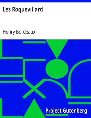 Les Roquevillard d’Henry Bordeaux, couverture du livre