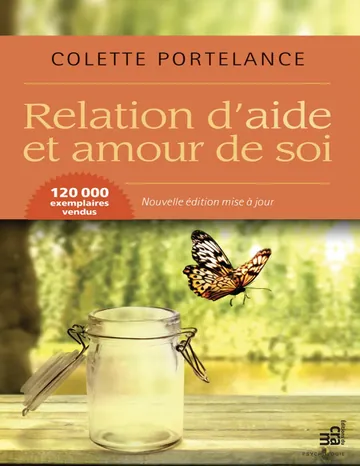 Relation d'aide et amour de soi de Colette Portelance, couverture du livre