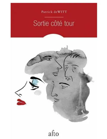 Sortie côté tour de Patrick DeWitt, couverture du livre