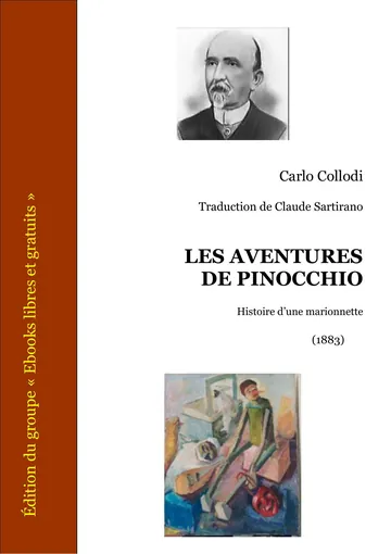 Les Aventures de Pinocchio : Histoire d’une marionnette de Carlo Collodi, couverture du livre