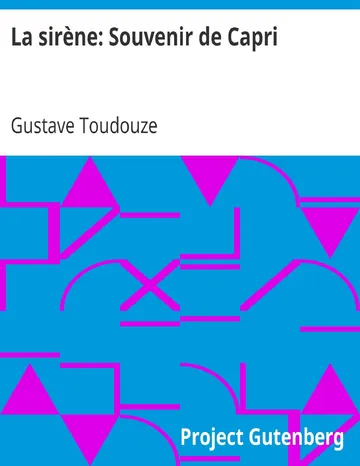 La sirène: Souvenir de Capri de Gustave Toudouze, couverture du livre