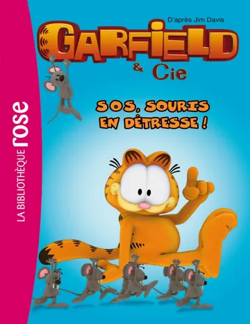 Garfield 12 - SOS, souris en détresse ! de Davis, couverture du livre