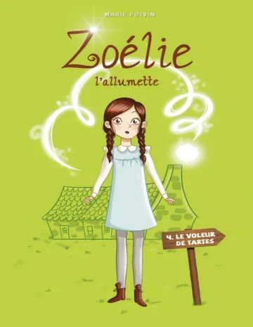 Le voleur de tartes de Marie Potvin, couverture du livre