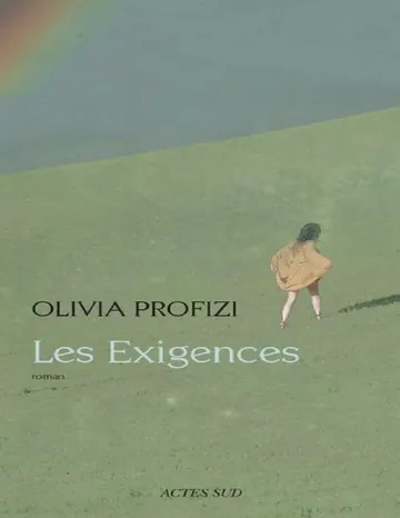 Les Exigences d’Olivia Profizi, couverture du livre