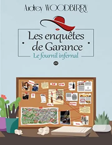 Les enquêtes de Garance T2 : Le fournil infernal d’Audrey Woodberry, couverture du livre