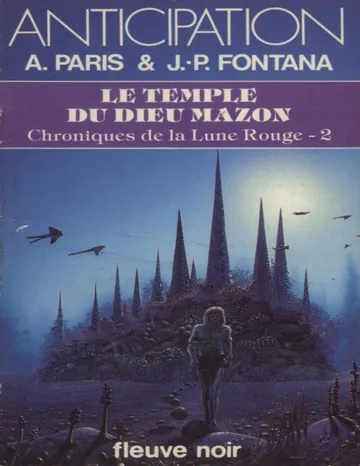 1398-Le Temple Du Dieu Mazon d’Alain Paris, couverture du livre