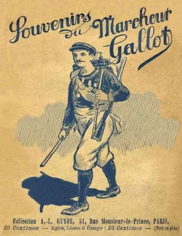 Souvenirs du célèbre marcheur Gallot, le roi des marcheurs. Première partie de Yves Gallot, couverture du livre