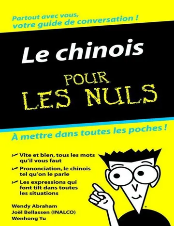 Le Chinois - Guide de conversation Pour les Nuls (French Edition) de Wendy ABRAHAM, couverture du livre