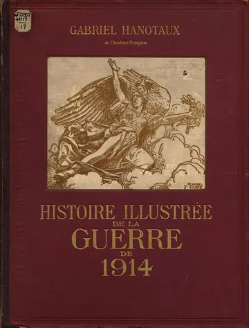 Histoire illustrée de la guerre de 1914 de Tome XVII, couverture du livre