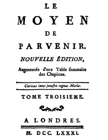 Le moyen de parvenir, tome 3/3 de Béroalde de Verville, couverture du livre