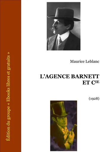 L'agence Barnett et Cie de Maurice Leblanc, couverture du livre