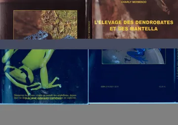 Elevage des Dendrobates et des Mantella de Merminod Charly, couverture du livre