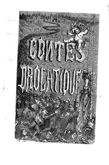Contes drolatiques d’Honoré de Balzac, couverture du livre