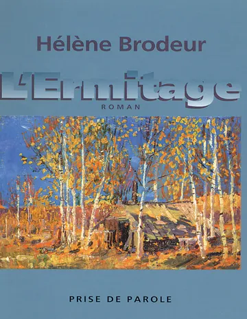 Ermitage d’Hélène Brodeur, couverture du livre