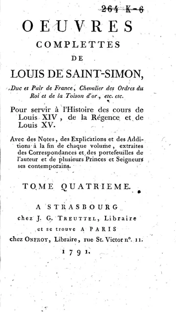 Mémoires du duc de Saint-Simon Siècle de Louis XIV, la régence, Louis XV de Louis de Rouvroy, duc de Saint-Simon, couverture du livre