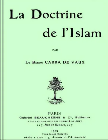 La doctrine de l'Islam de Bernard Carra de Vaux, couverture du livre