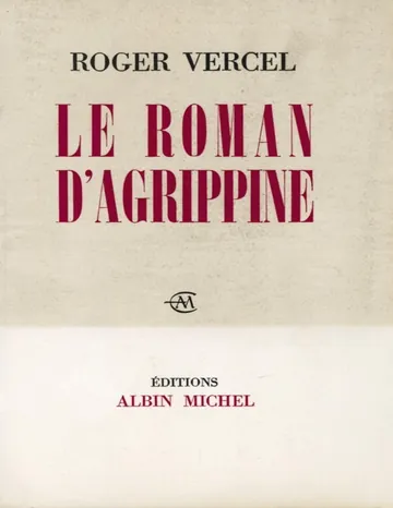 Le roman d’Agrippine de Roger Vercel, couverture du livre
