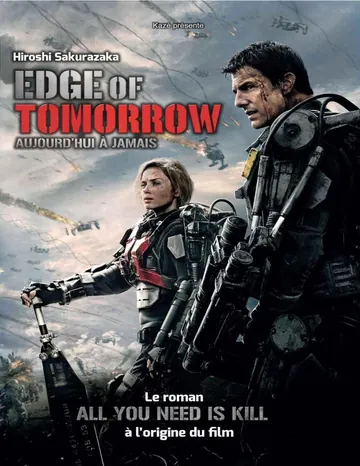 Edge Of Tomorrow (Kaze Adultes) (French Edition) d’Hiroshi Sakurazaka, couverture du livre