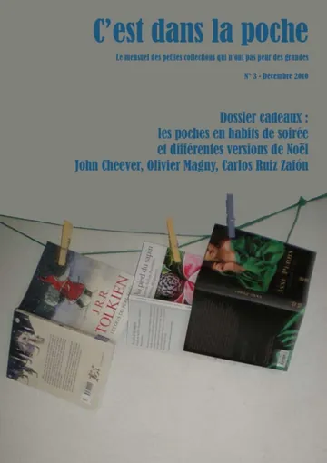 C’est dans la poche n°3 de Décembre 2010, couverture du livre
