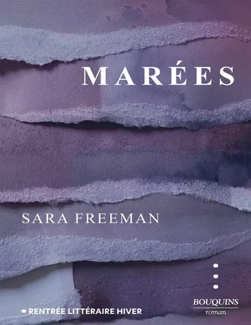 Marées de Sara Freeman, couverture du livre