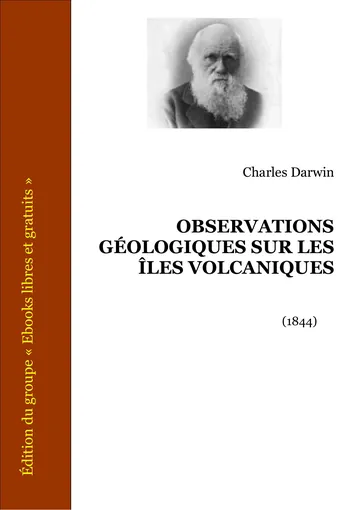 Observations géologiques sur les îles volcaniques de Charles Dawin, couverture du livre