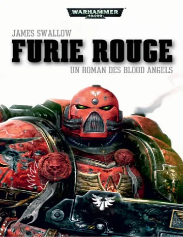 Furie Rouge de James Swallow, couverture du livre