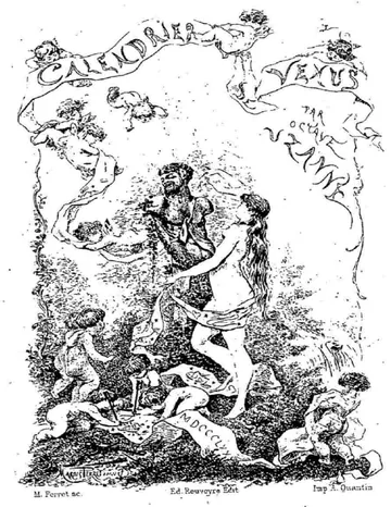 Le calendrier de Vénus d’Octave Uzanne, couverture du livre