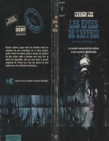 Les epees de leffroi de LEE Vernon, couverture du livre