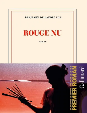 Rouge nu de Benjamin de Laforcade, couverture du livre