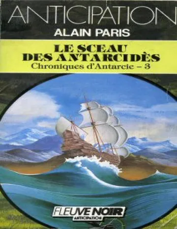 Le sceau des Antarcidès d’Alain Paris, couverture du livre