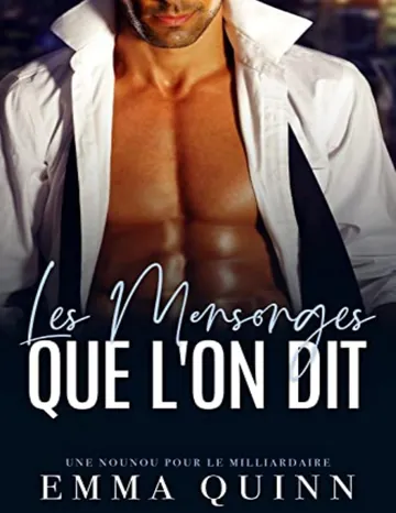 Les Mensonges que l'on dits d’Emma Quinn, couverture du livre