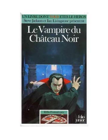 Ldvelh - Defis Fantastique 35 - Le vampire du chateau noir d’Alambix, couverture du livre