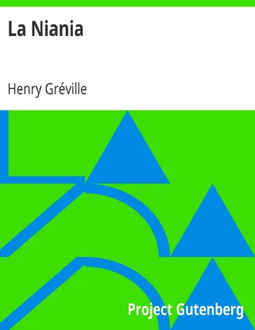 La Niania d’Henry Gréville, couverture du livre